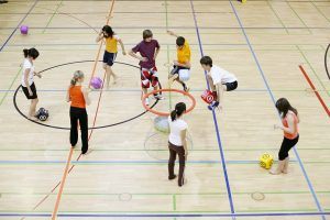 Jugendmannschaft beim Fußball